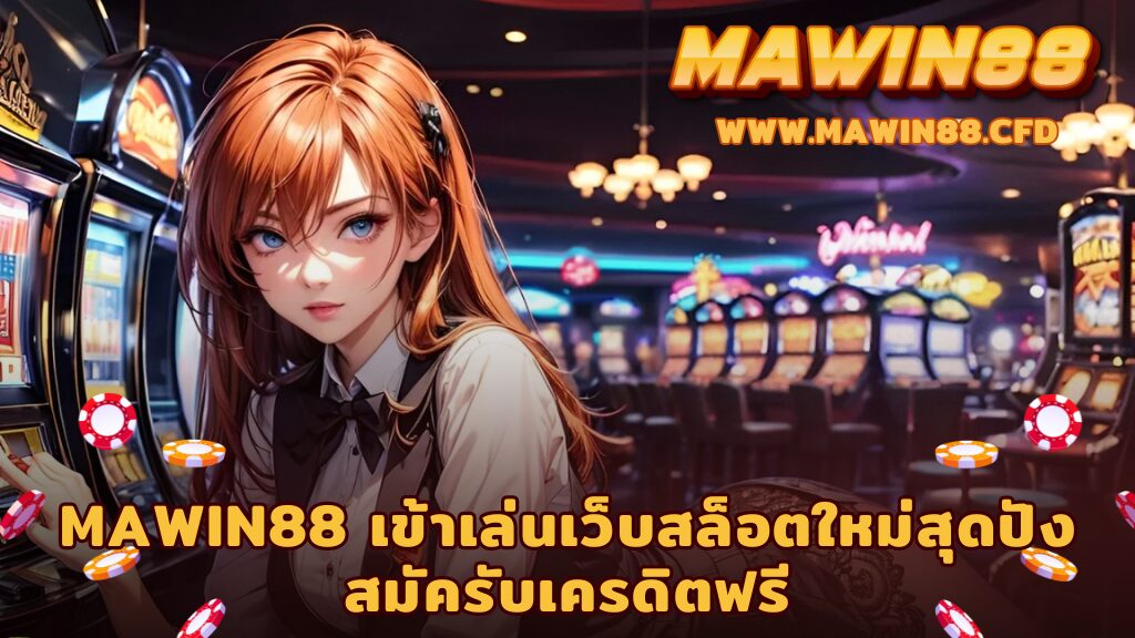 MAWIN88 เข้าเล่นเว็บสล็อตใหม่สุดปัง สมัคใหม่รับเครดิตฟรี